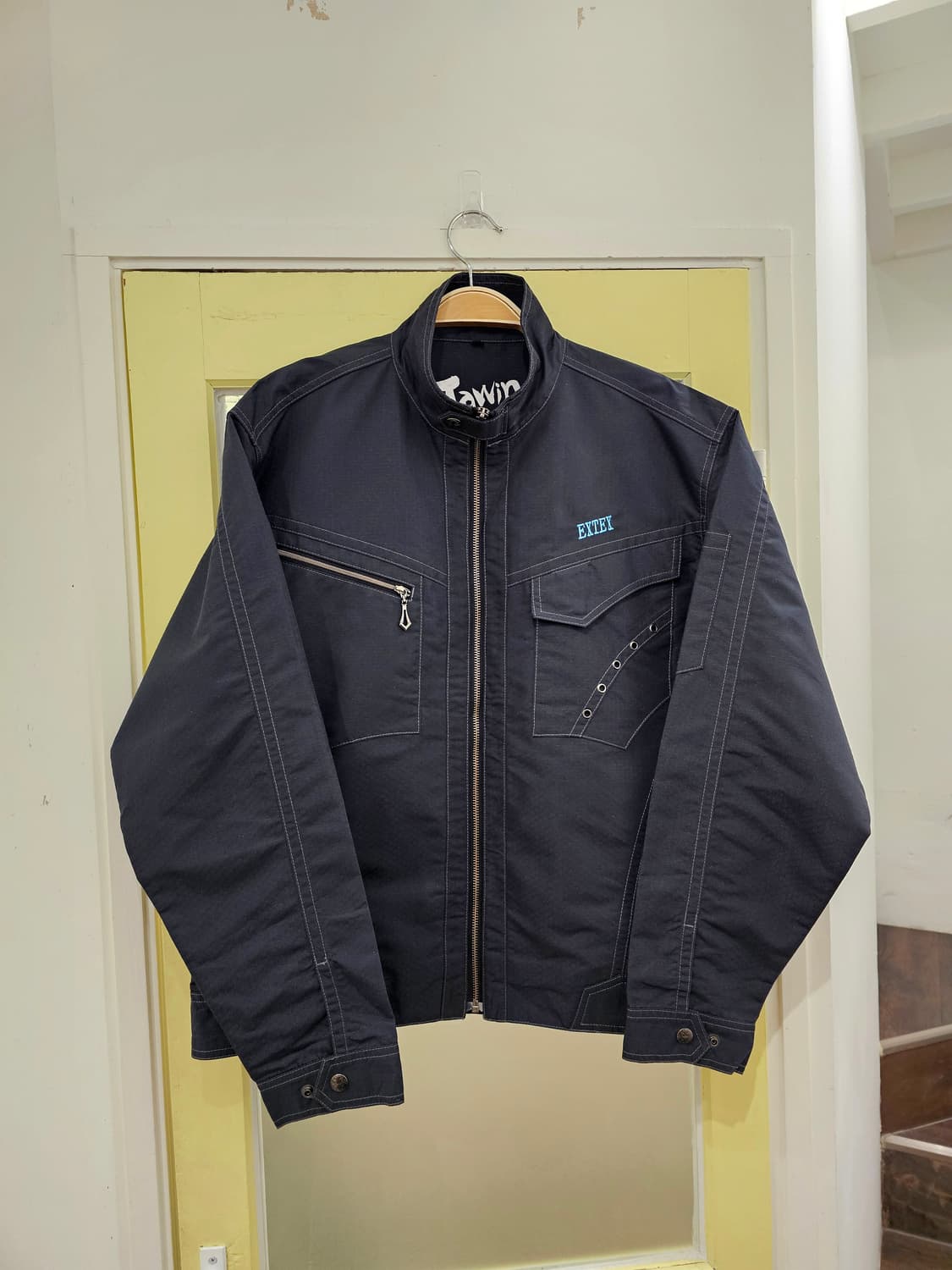 Jawin 네이비 워크자켓 상품이미지1