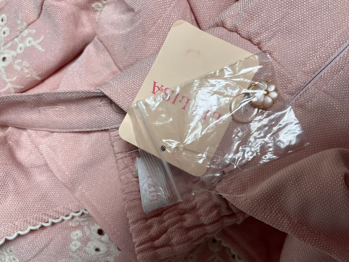 리즈리사 서스펜더 스커트 원피스 히메갸루 딸기우유 상품이미지4