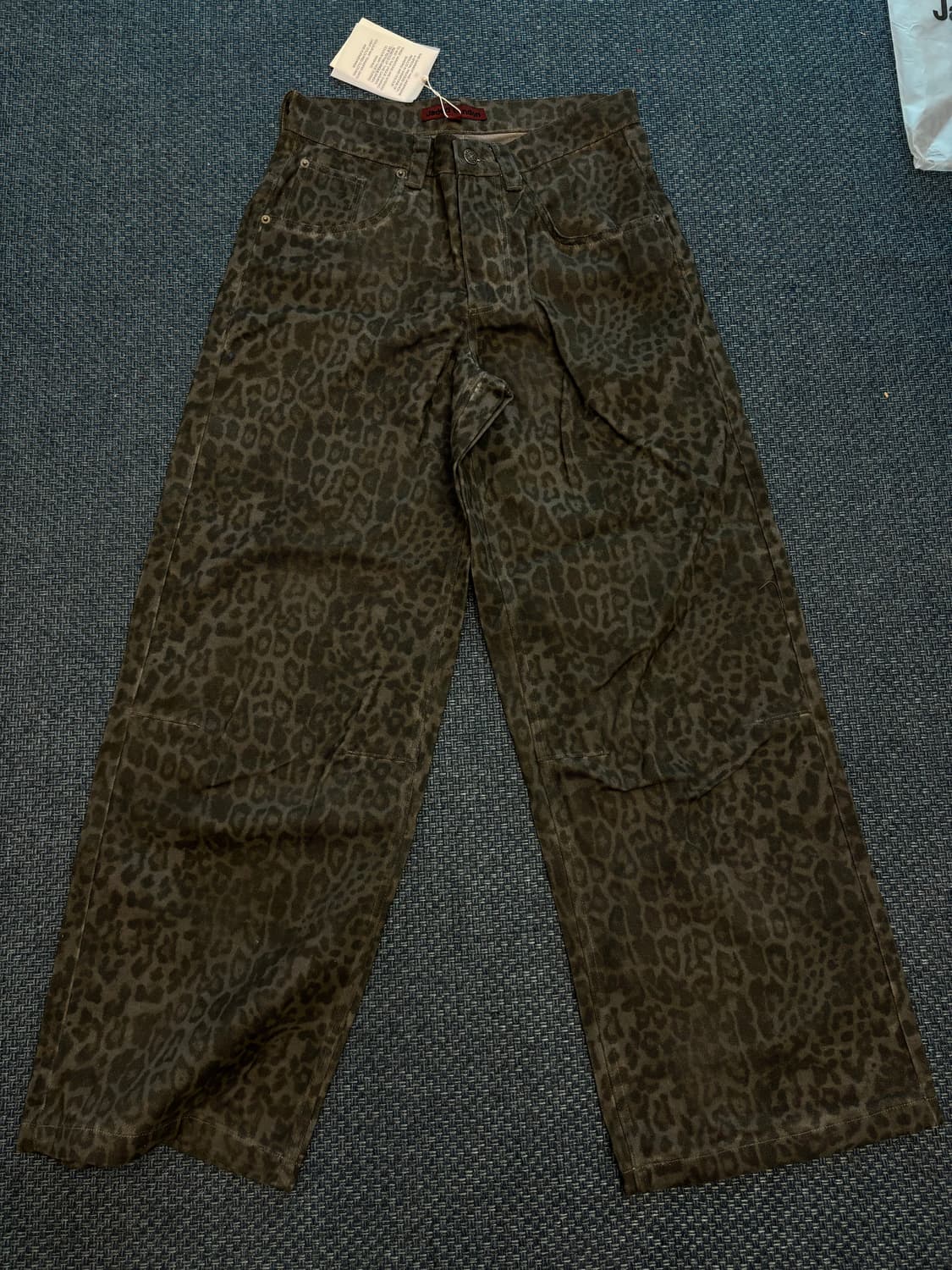 제이디드 런던 Overdyed Leopard Jean 상품이미지1