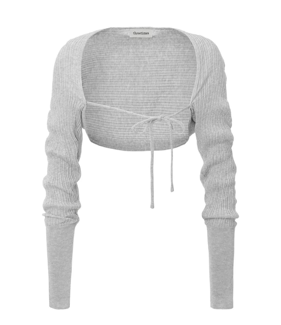 쓰리타임즈 릿볼레로 라이트그레이  상품이미지1