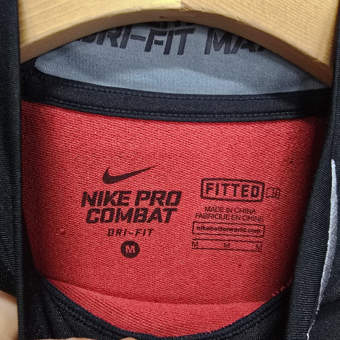 나이키(Nike) 프로컴뱃 드라이핏 기능성 긴팔 블랙 M 상품이미지6