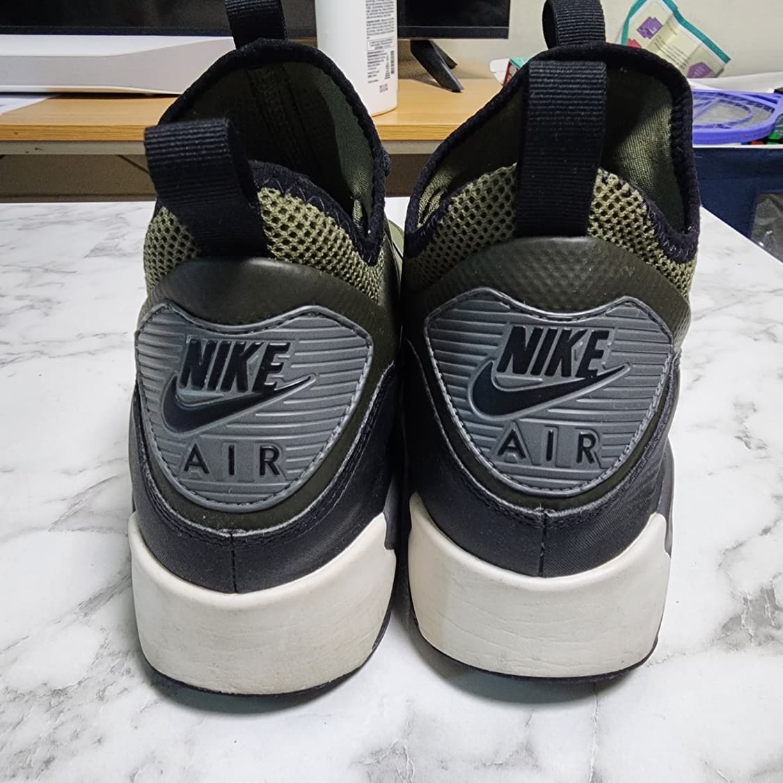 나이키 에어맥스 90 카키/블랙 275mm 상품이미지3
