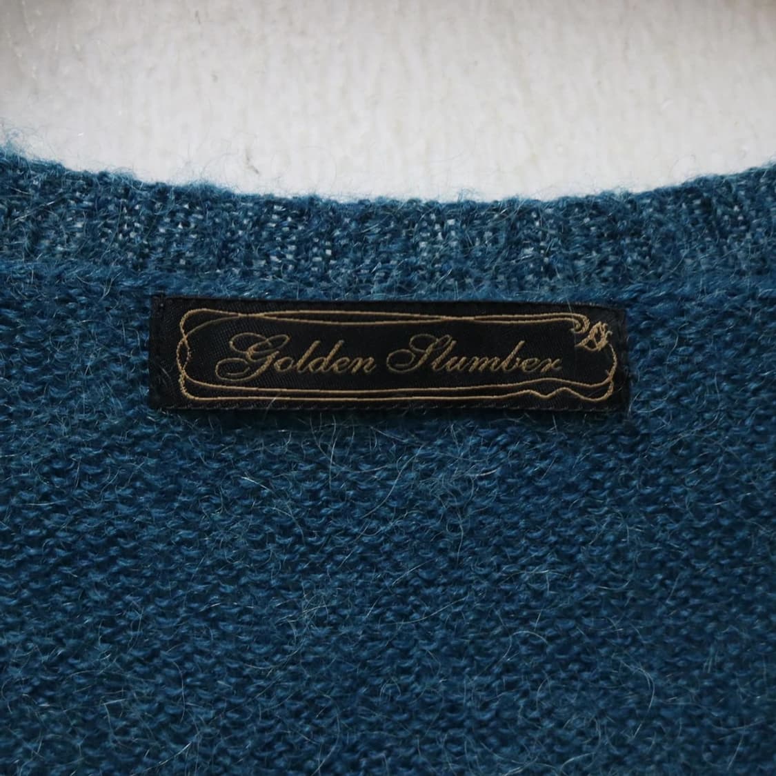 GOLDEN PLUMBER 빈티지 레터링 니트 59273 상품이미지6