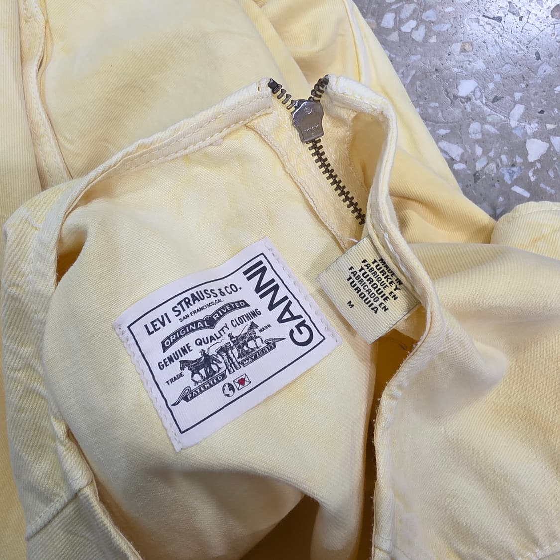 LEVI'S X GANNI SAWTOOTH TRAPEZE DRESS- M 상품이미지9