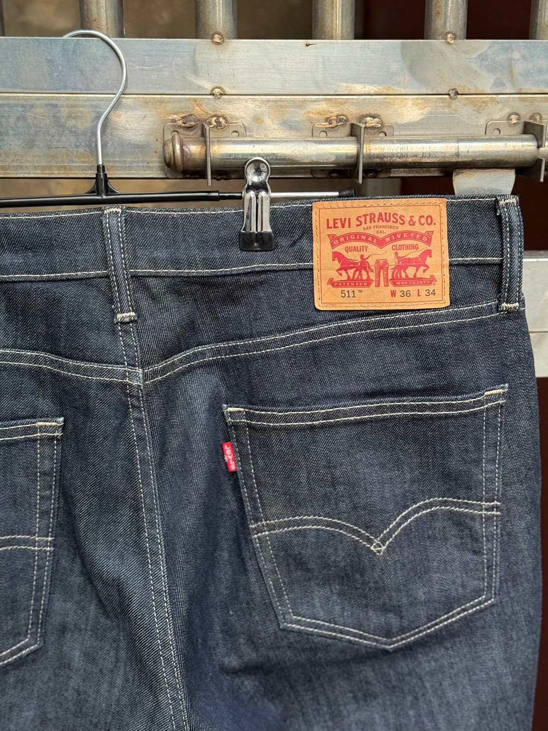 Levi’s 511 Denim Pants 36 (흑청 데님) 상품이미지1