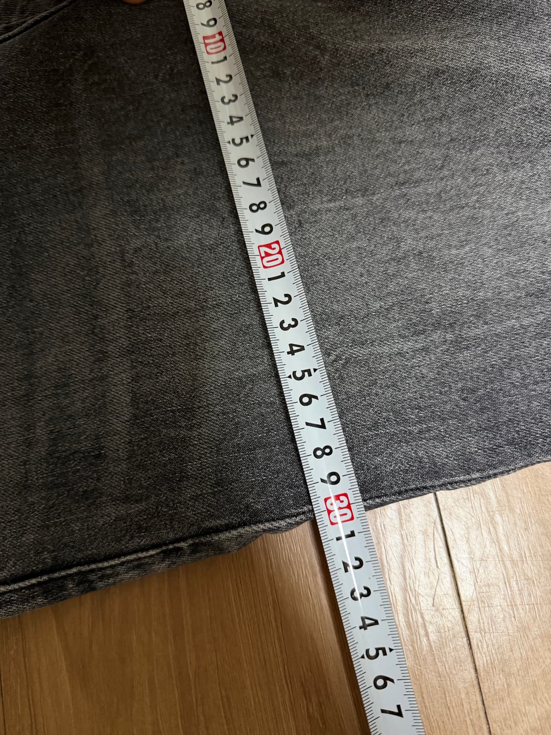 [48] 페이탈리즘 흑청 데님팬츠 상품이미지6