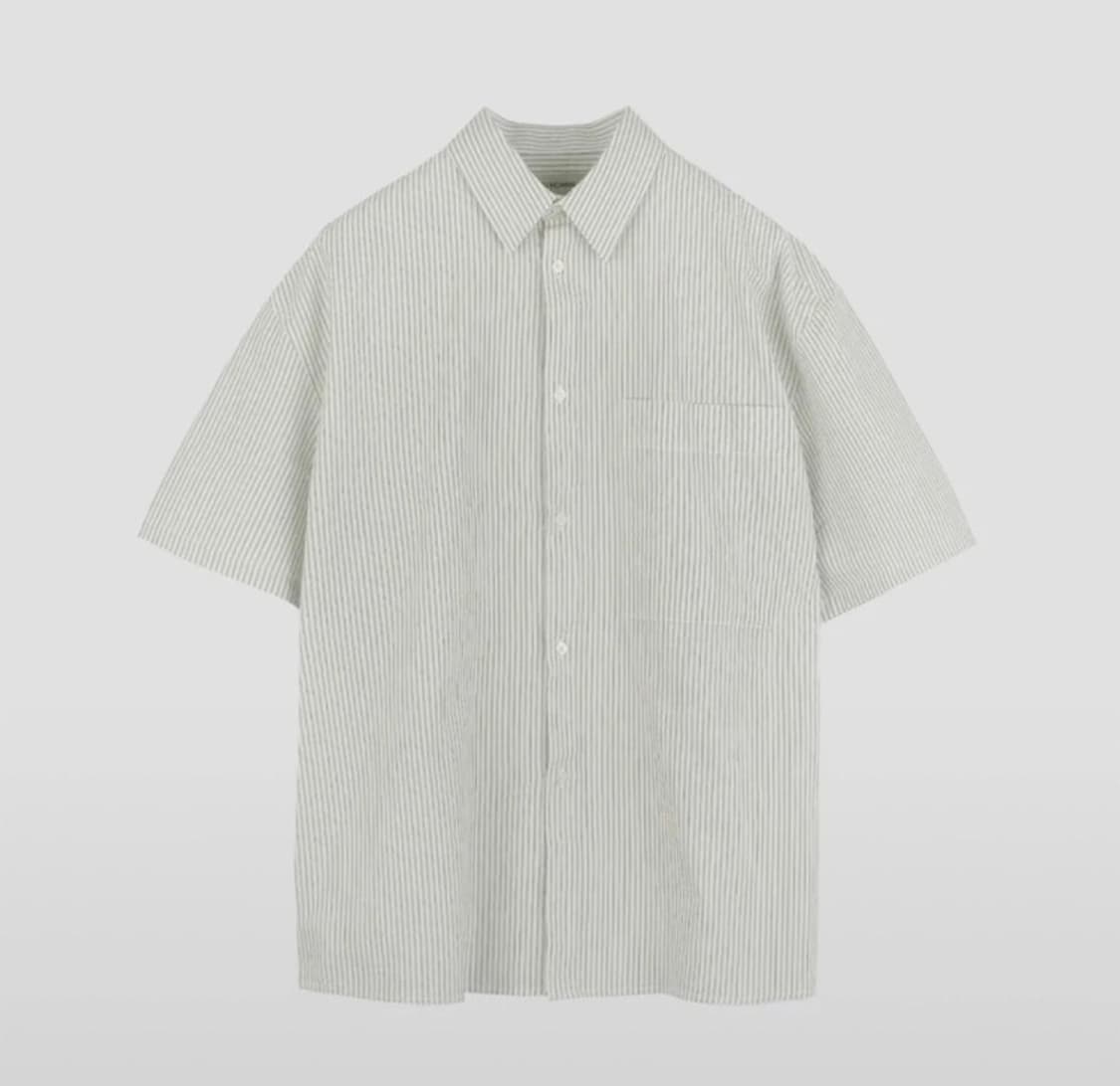 리우옴므 스트라이프 반팔셔츠 상품이미지1