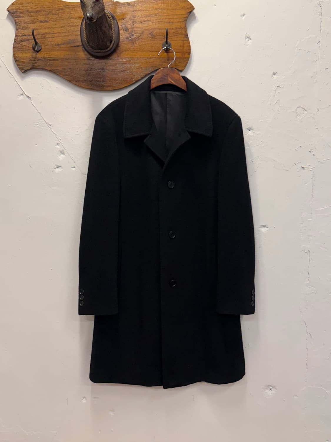 L) COMME CA ISM Cashmere Overcoat 상품이미지1