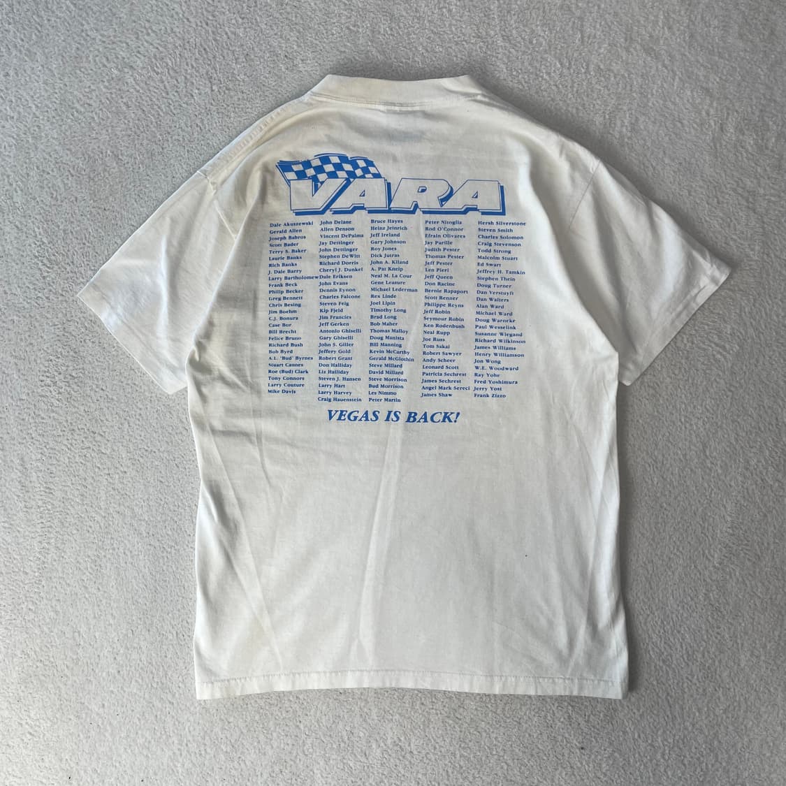 90s 라스베이거스 레이싱 싱글스티치 반팔 티셔츠  상품이미지2