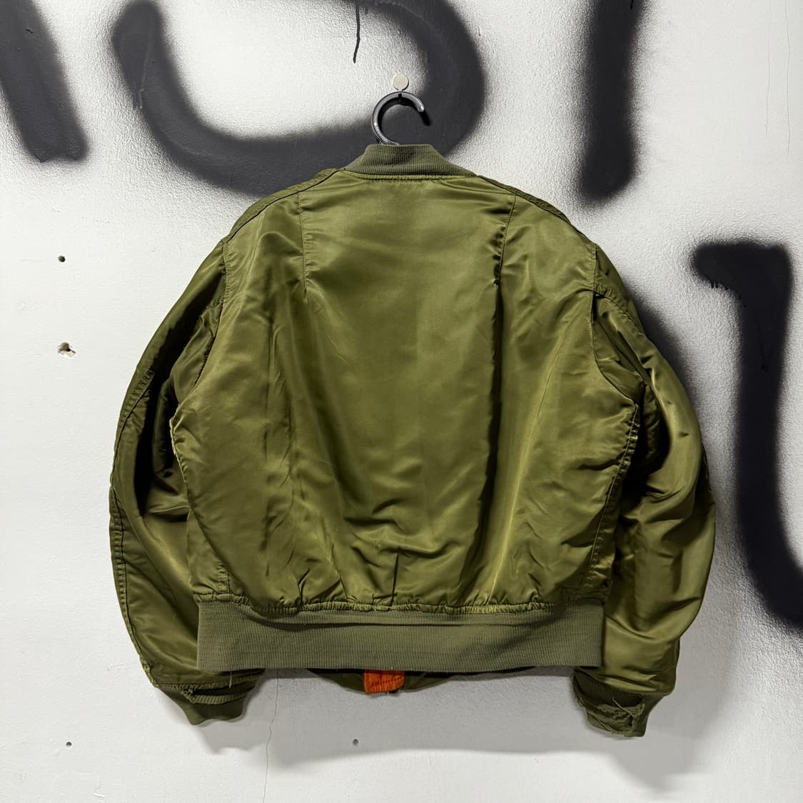 60-70s USA 알파인더스트리 베트남전 ma-1 플라이트 봄버 자켓 상품이미지2