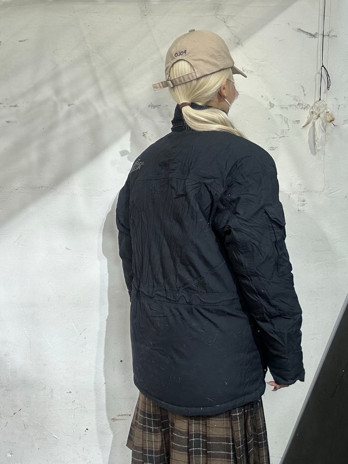 노스페이스 하이벤트 블랙 패딩 90 상품이미지3