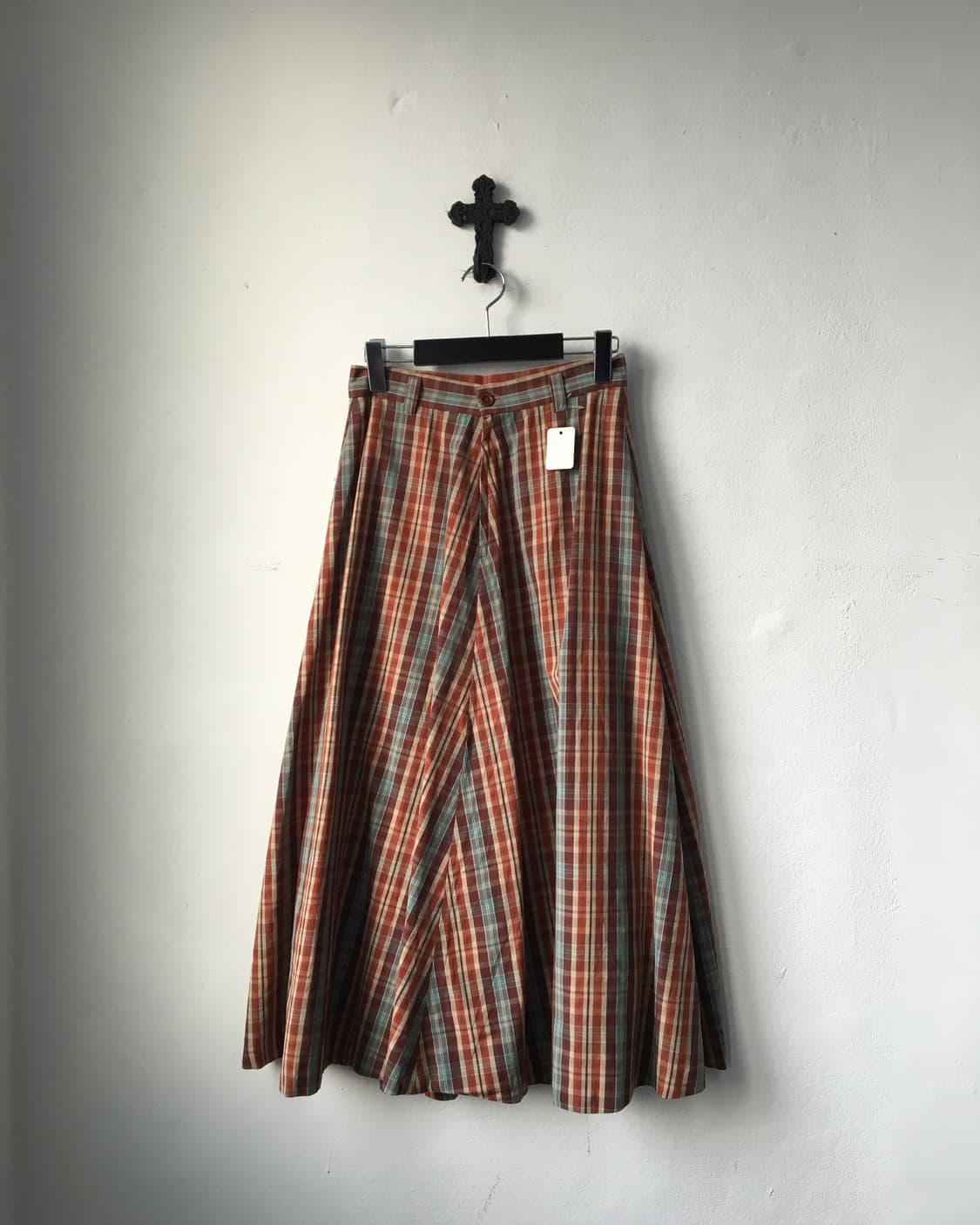 Check pattern skirt 상품이미지2