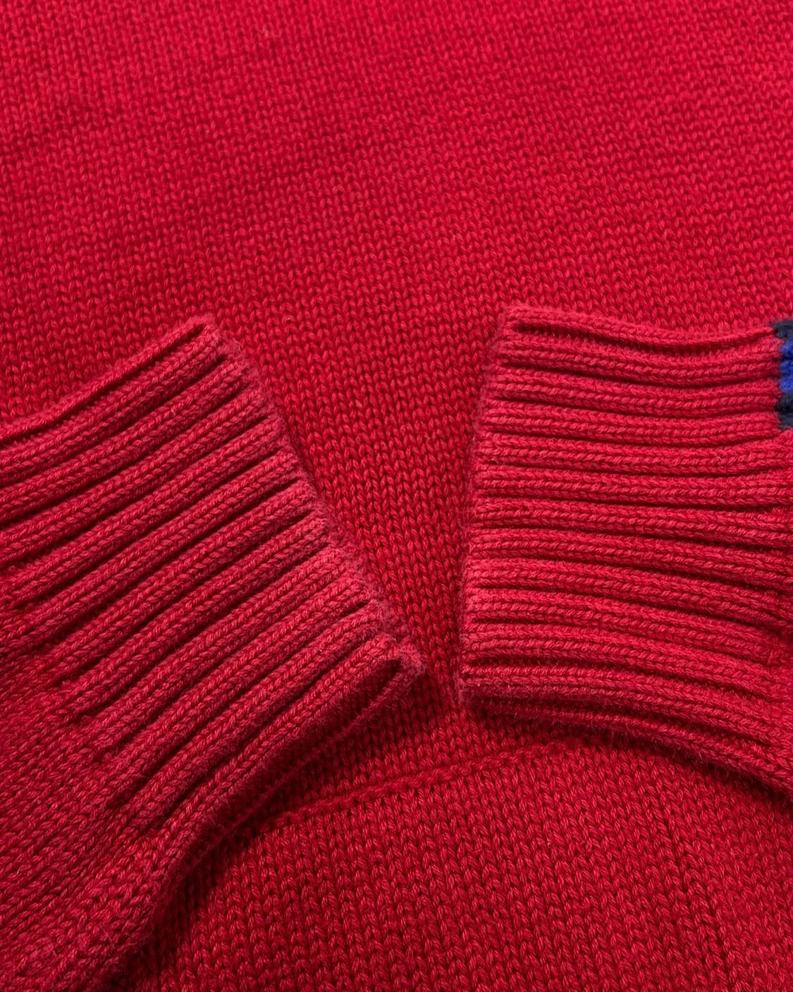 폴로 랄프로렌 빅포니 후드 레드 스웨터  상품이미지4