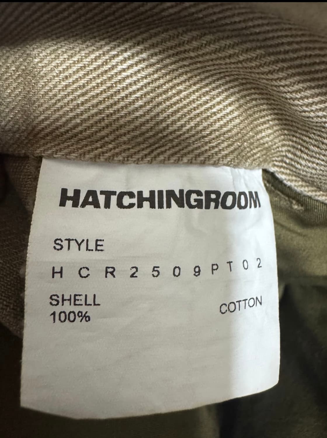 해칭룸 딥플리츠 트라우저 베이지 상품이미지4