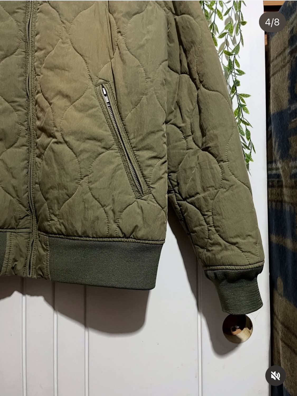 리바이스 퀼팅 봄버 상품이미지4