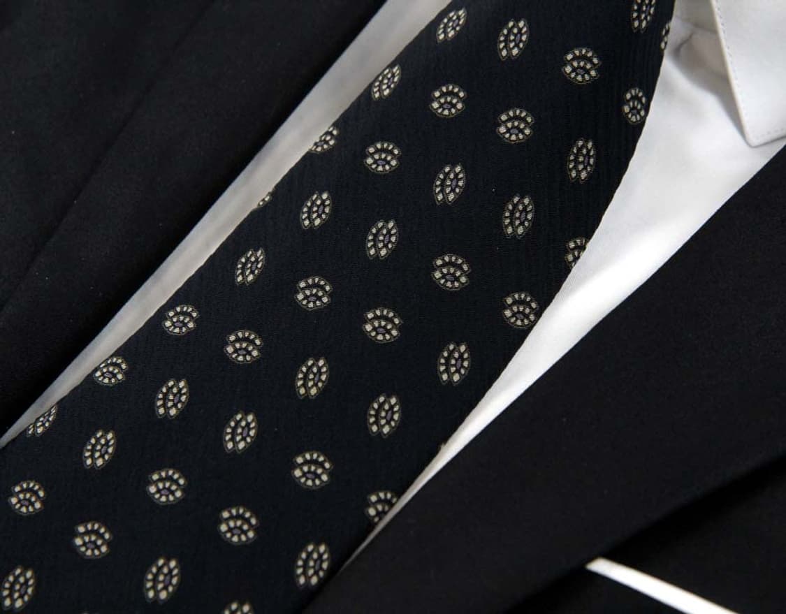 알마니 9.4cm A등급 클래식 남자 명품 넥타이 상품이미지5