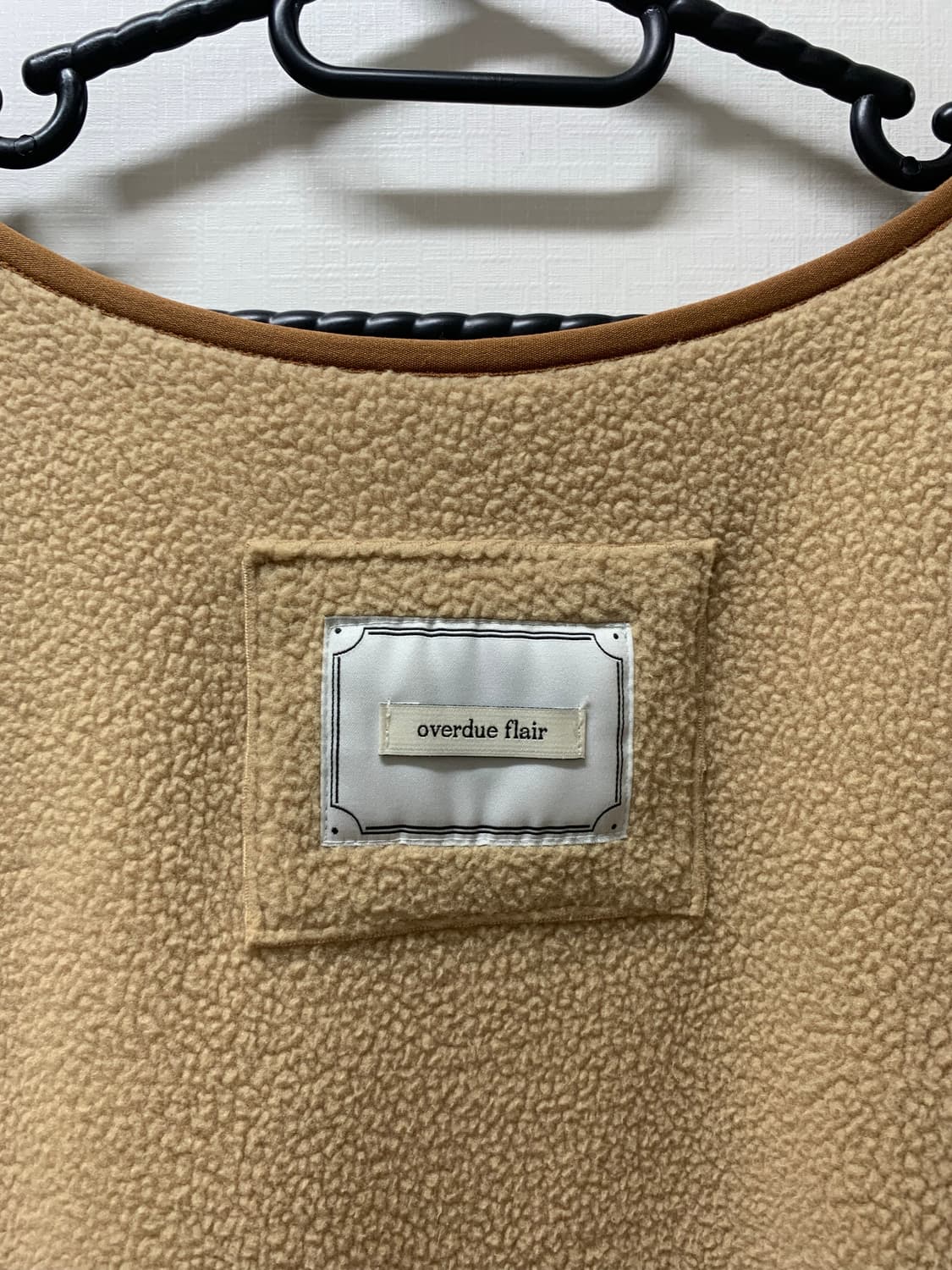 오버듀플레어 플리스 원피스  상품이미지5