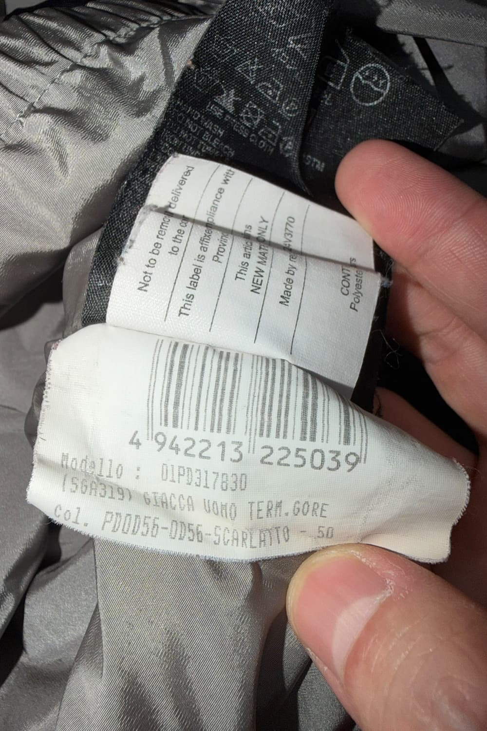 프라다 2000s 고어텍스 스포츠 파카 상품이미지10