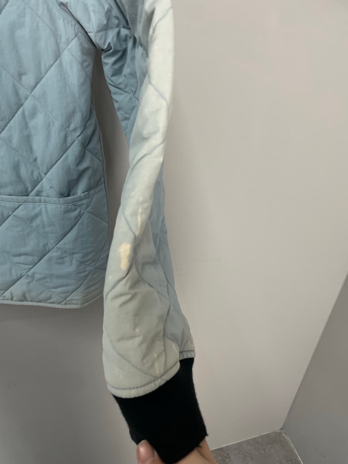 디스이즈네버댓 스카이블루 퀄팅 자켓 H1612 상품이미지7