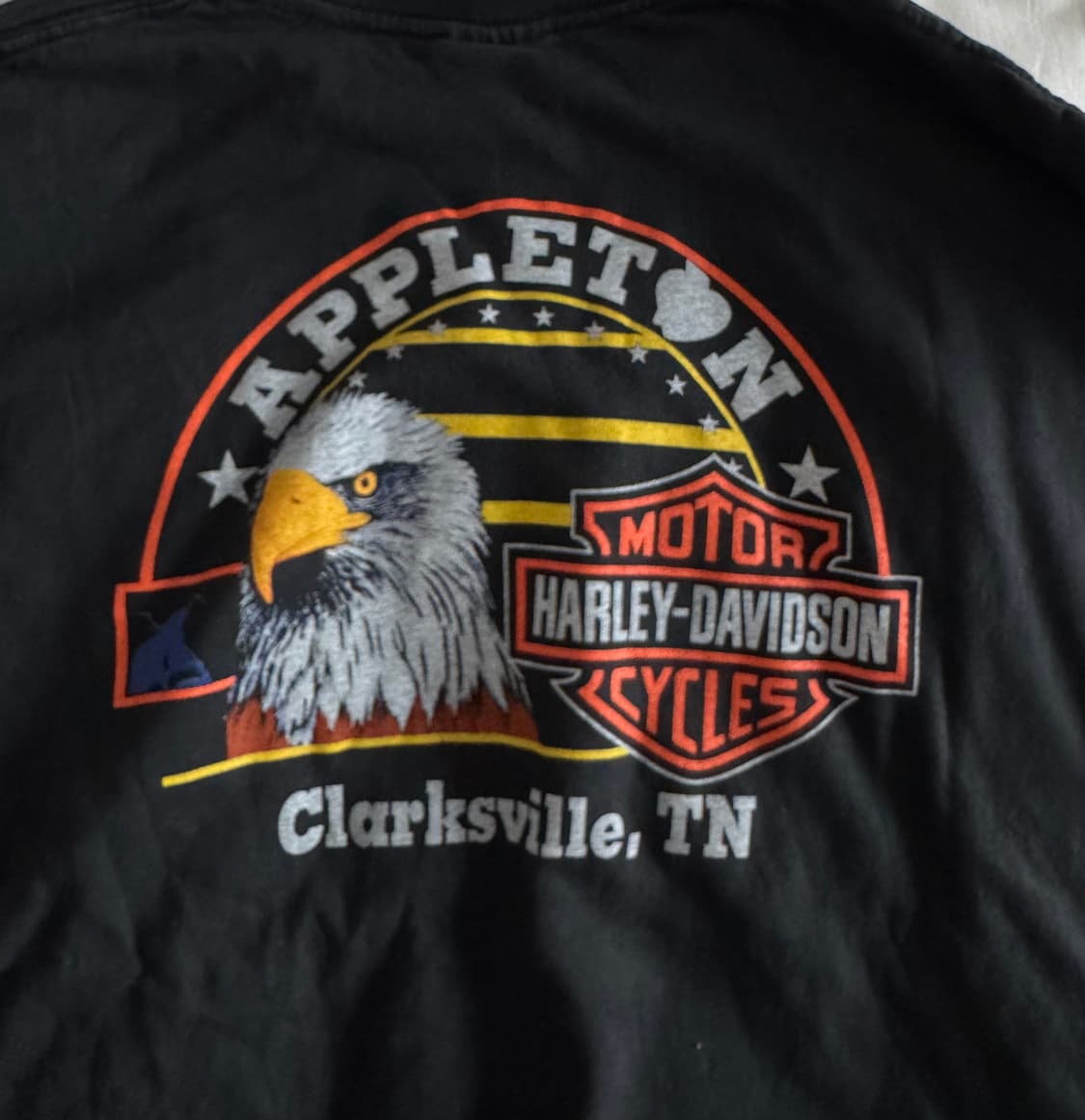 [XL] 90s-00s 빈티지 할리데이비슨 플레임 롱슬리브 티셔츠 상품이미지6