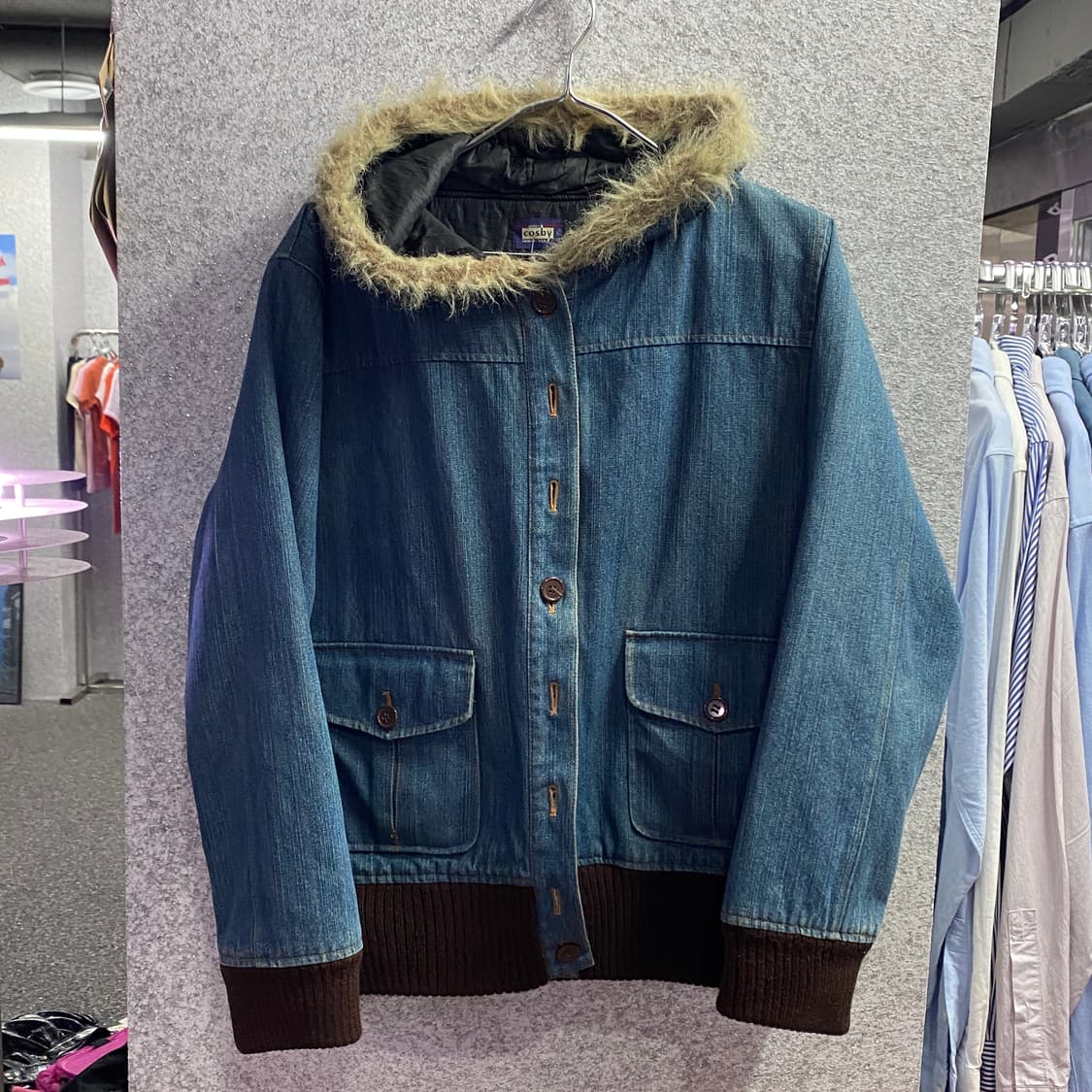 코스비 재팬 데님 후드자켓 B3325 상품이미지2