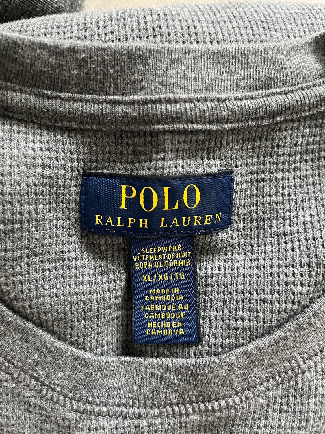 폴로 와플 니트 상품이미지3