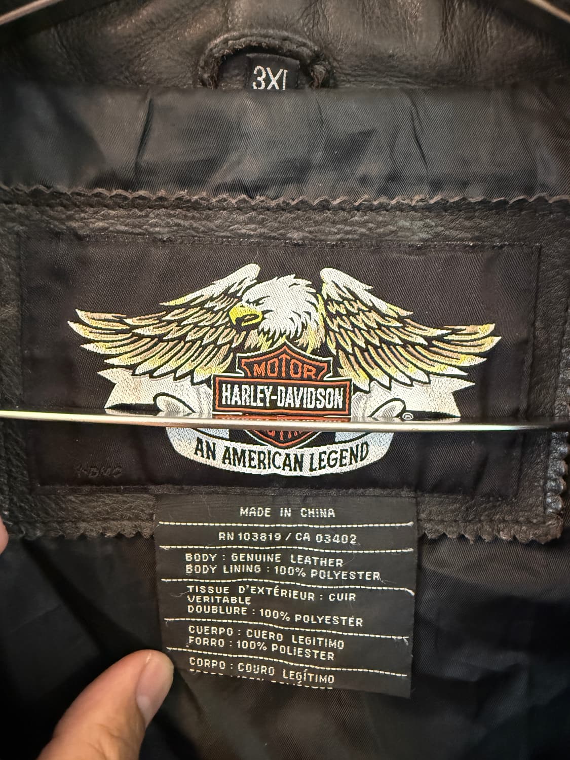 Harley-Davidson Legendary Eagle Leather 상품이미지4