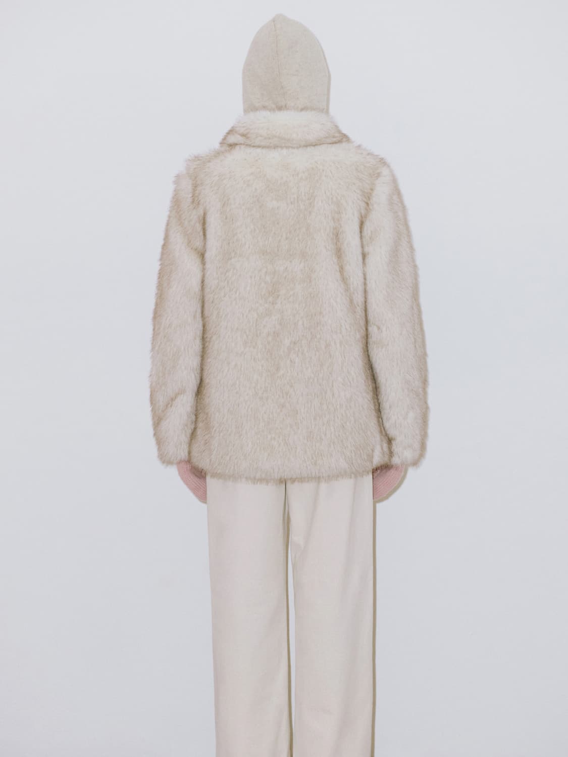 Sinoon 시눈 퍼자켓 (아이보리) 상품이미지2