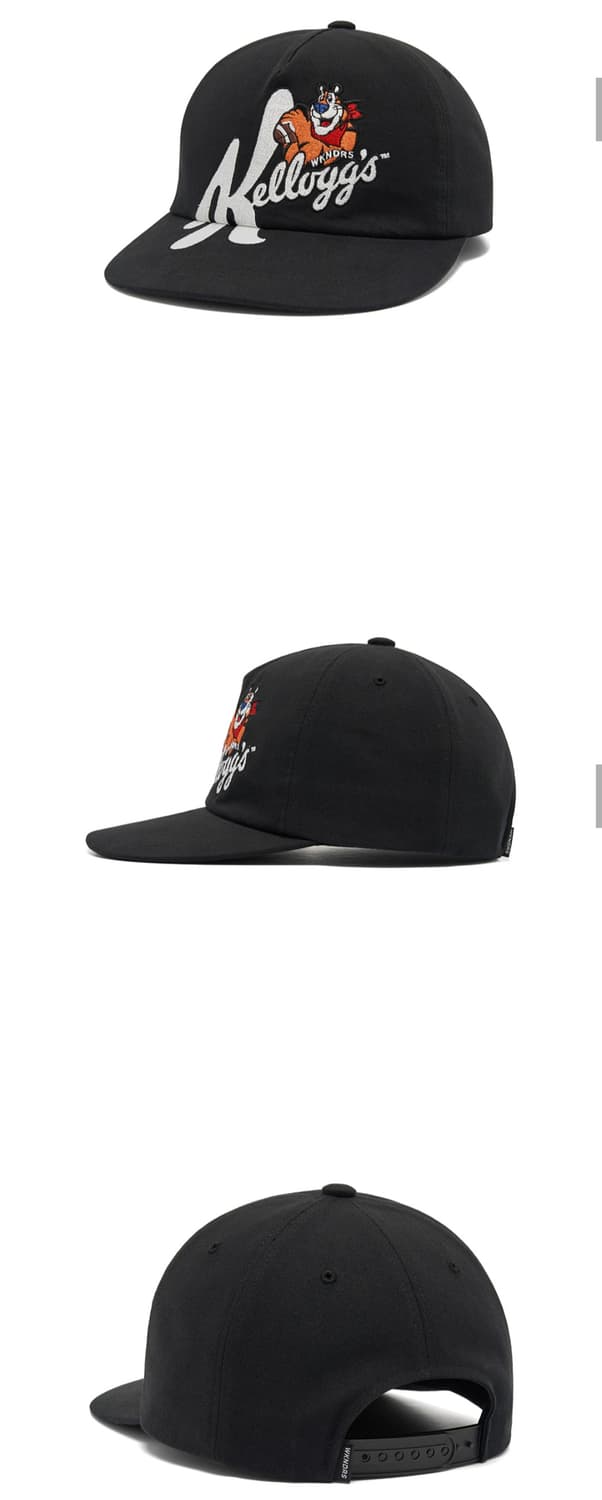 [위캔더스x켈로그] TONYS 5P CAP (BLACK) 상품이미지2