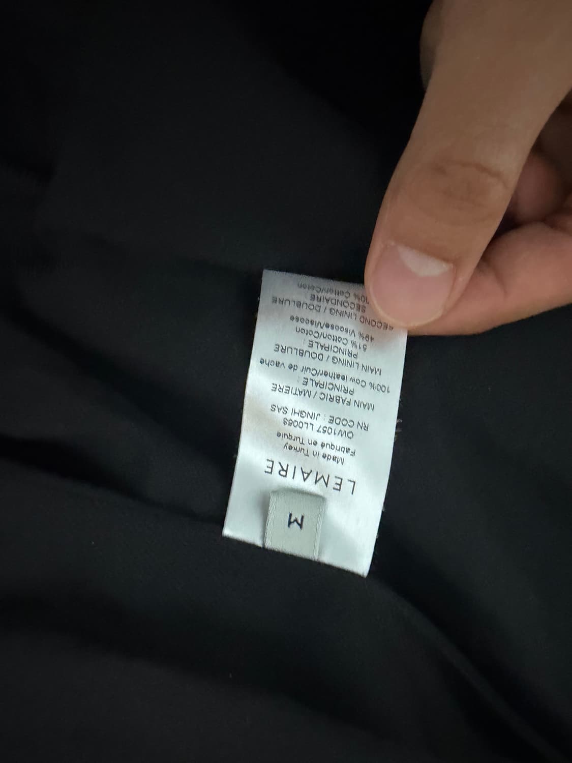 르메르 레더 블루종 m 상품이미지4