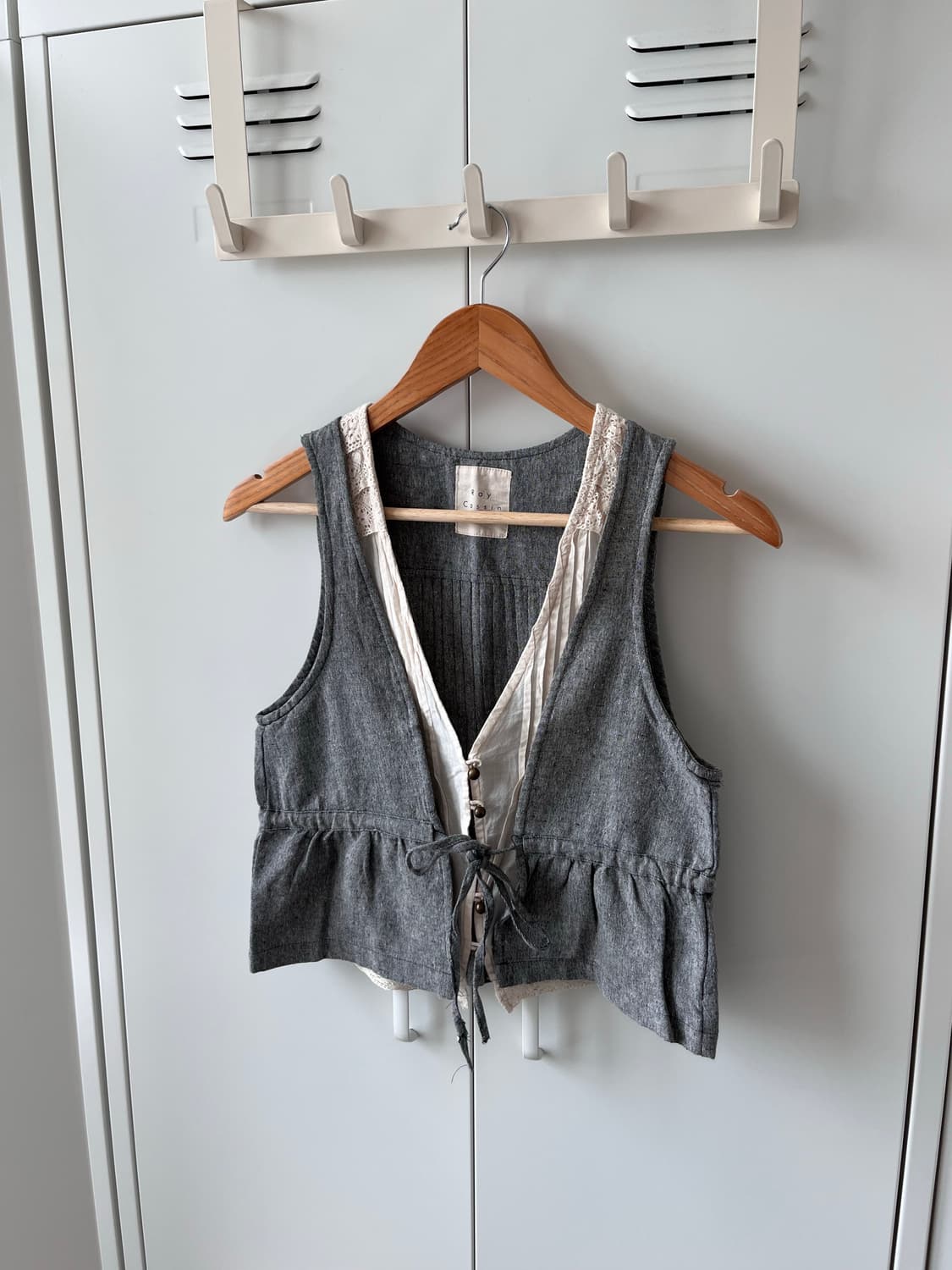 Ray cassin 레이스 바선생 레이어드 슬리브리스 상품이미지1