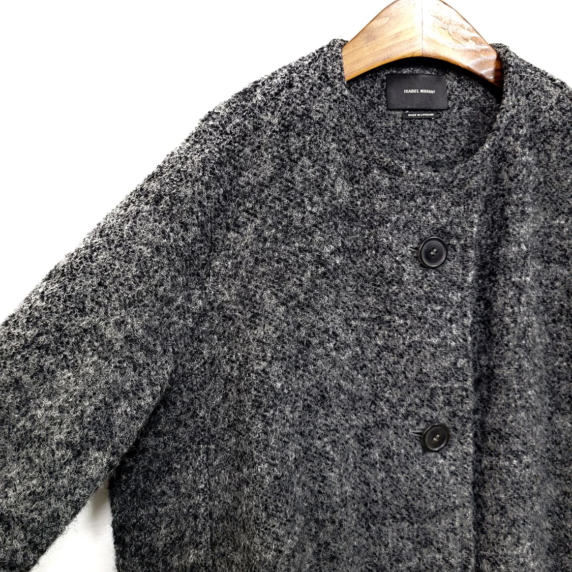이자벨마랑 오버핏 니트코트 상품이미지2