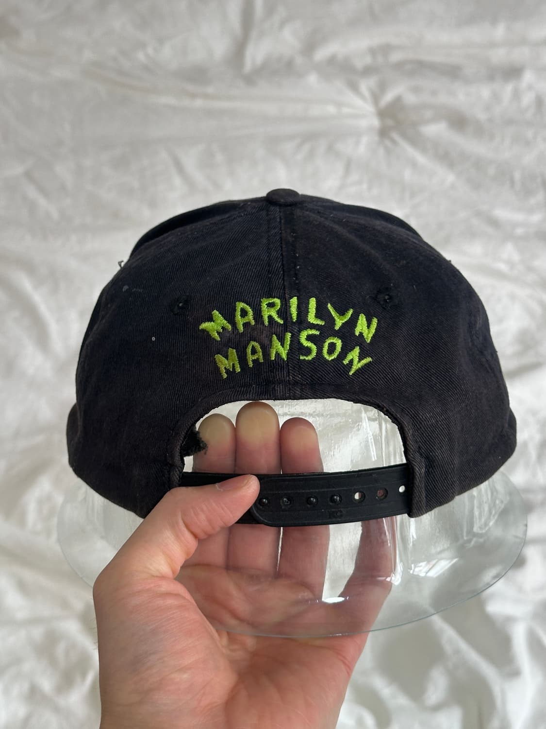 90s og Marilyn Manson ‘god of fuck’  hat 상품이미지2