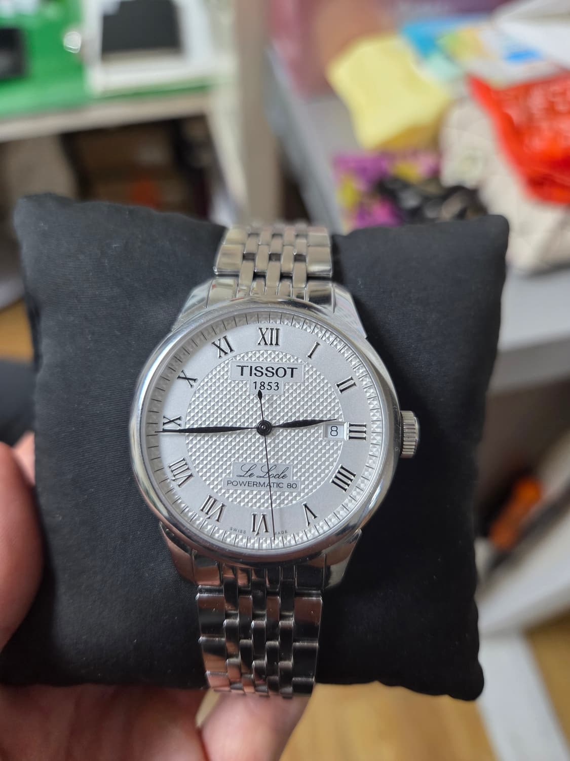 티쏘 르로끌 Powermatic 80 메탈 시계 상품이미지1