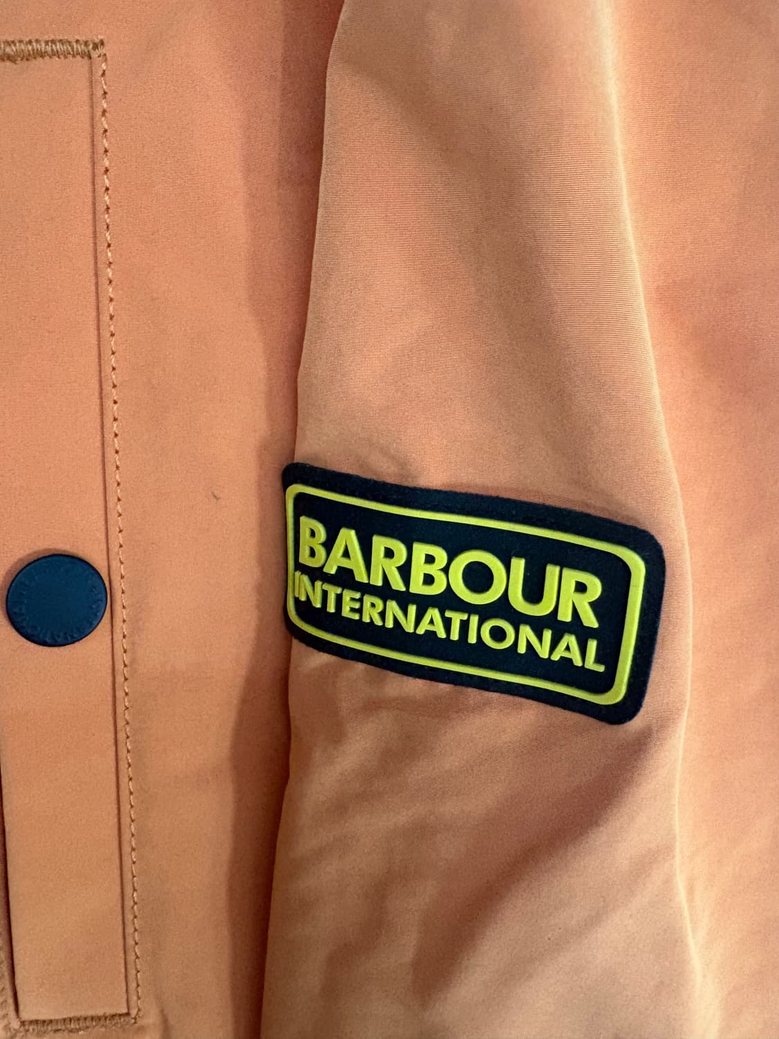 바버 23ss인터내셔널 오렌지 레인셔츠 상품이미지2