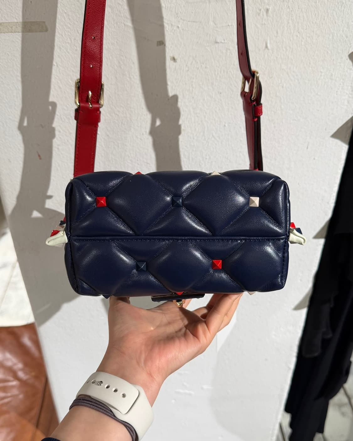 발렌티노 미니 캔디스터드 탑 핸들백 상품이미지6