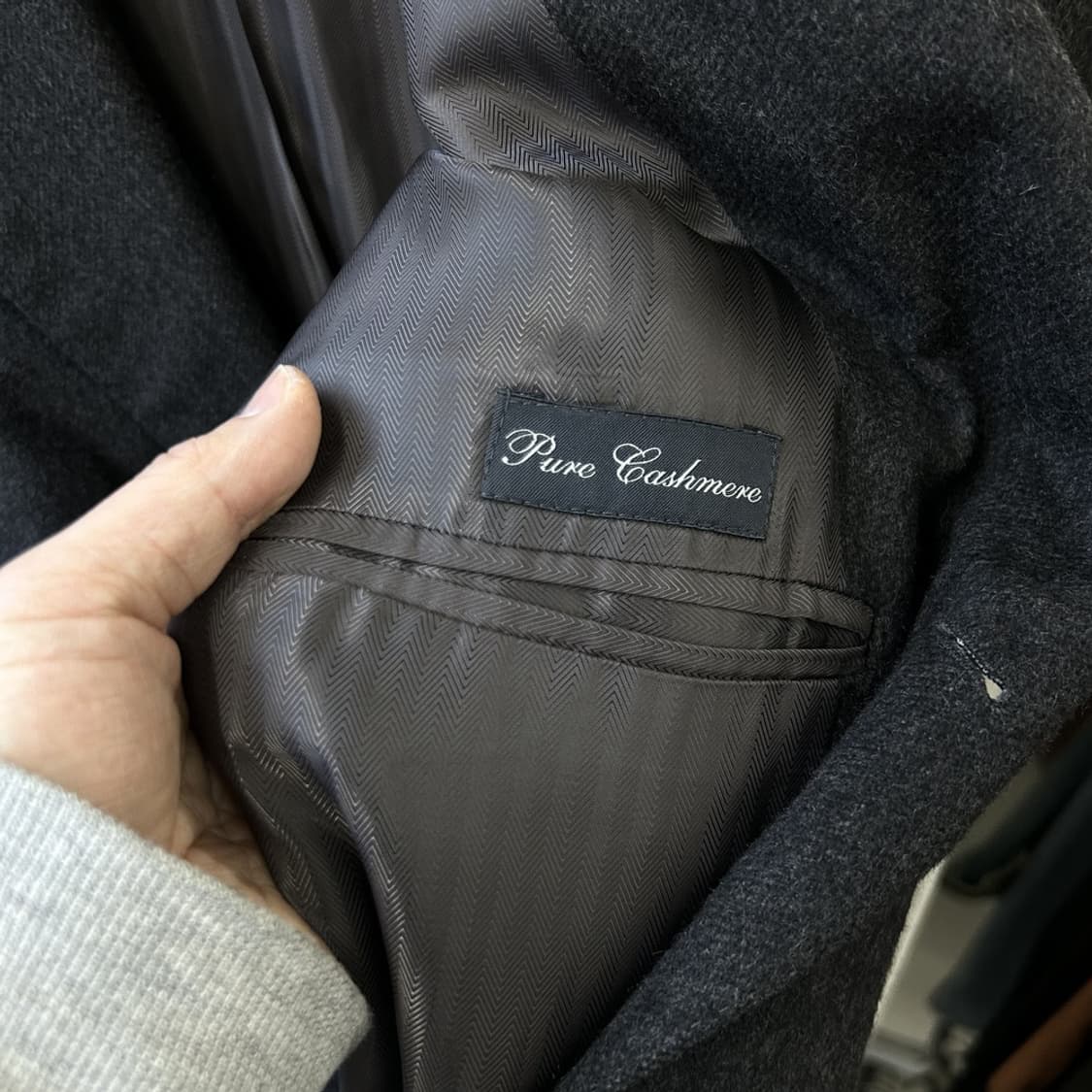 15778 - 에르메네질도 제냐 캐시미어 코트 (캐시미어 100%) 상품이미지5