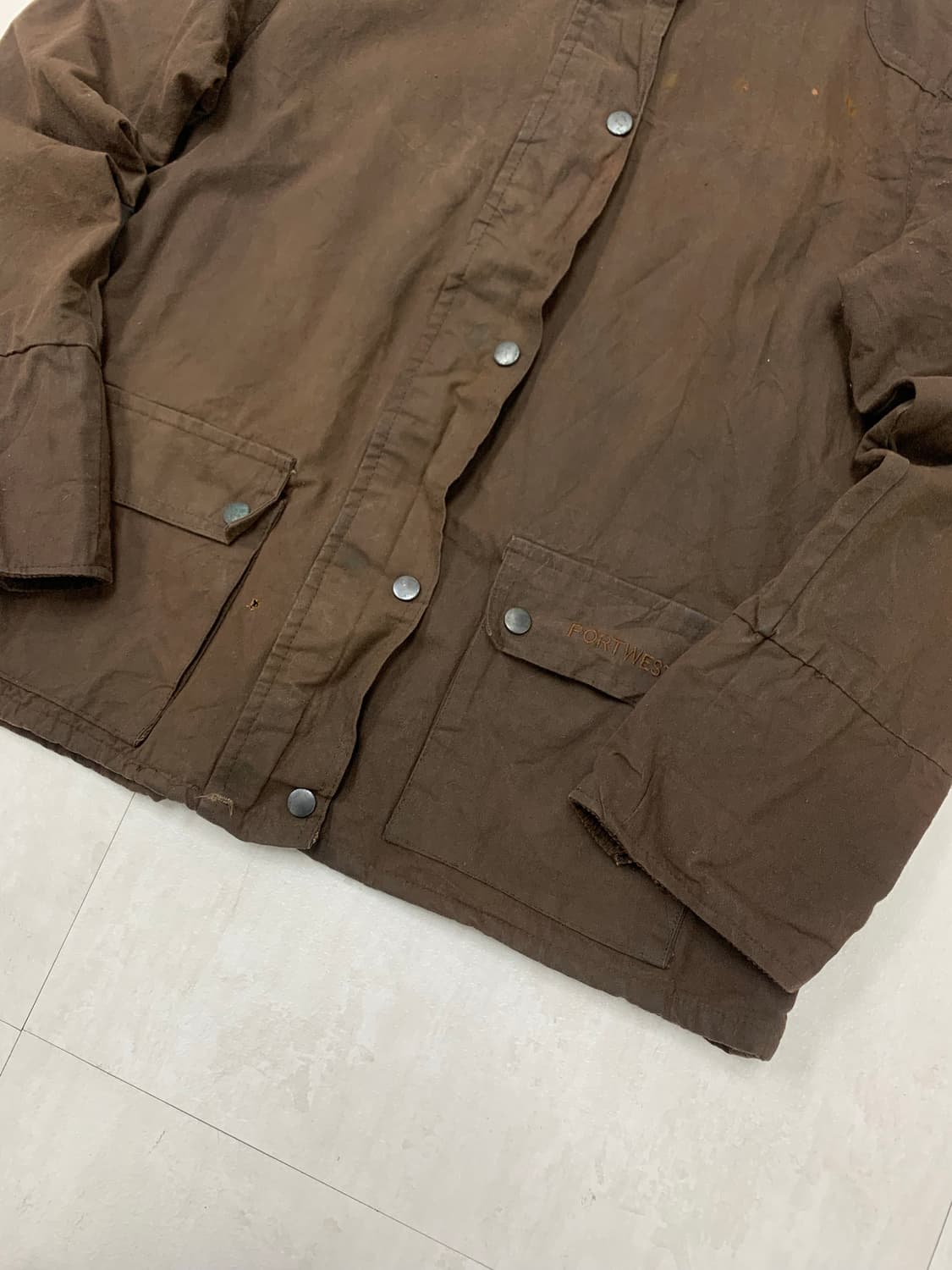 portwest  브라운 덱 자켓 상품이미지3