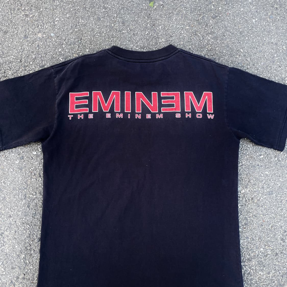00s 에미넴 The Eminem Show 부틀넥 올드스쿨 반팔 티셔츠 상품이미지5
