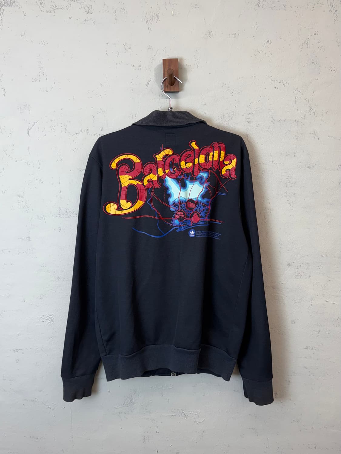 아디다스 빈티지 바르셀로나 트랙탑 져지 상품이미지2