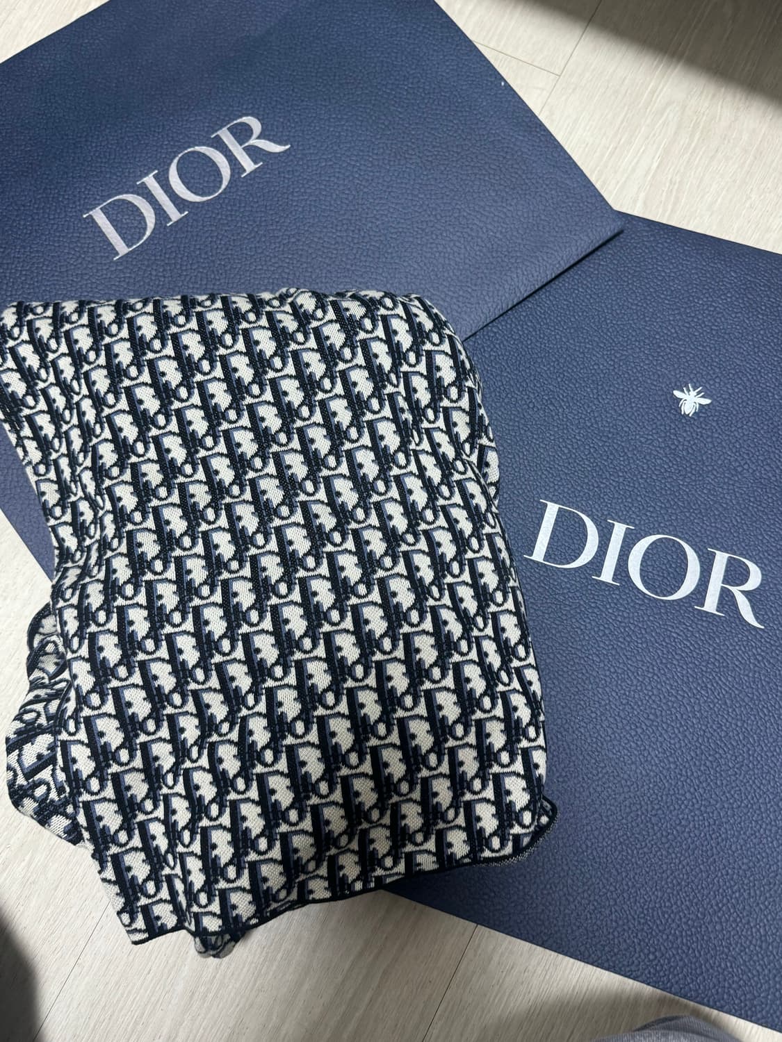 DIOR 오블리크 맨즈 니트셔츠 (L) 상품이미지6