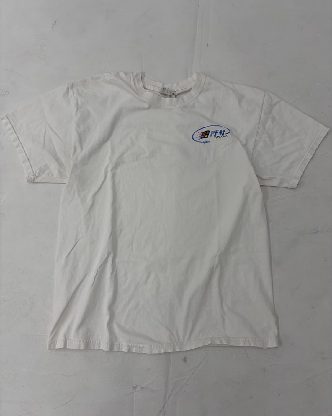 90s Microsoft PFM Tee (white) 상품이미지1