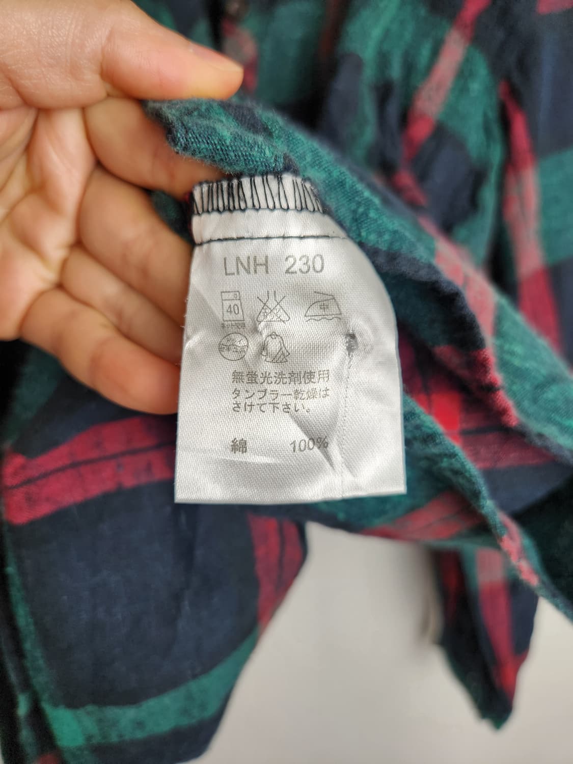 체크 밴딩 블라우스 상품이미지9