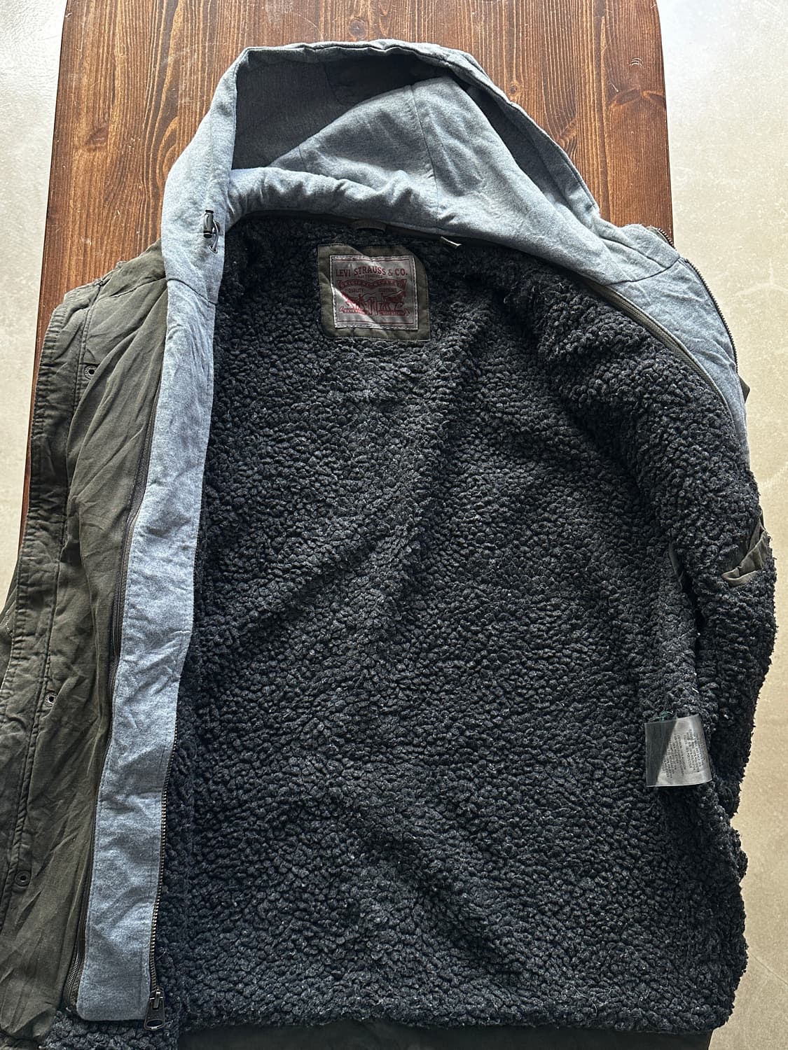 Levis 쉐르파 라이닝 밀리터리 자켓 상품이미지8