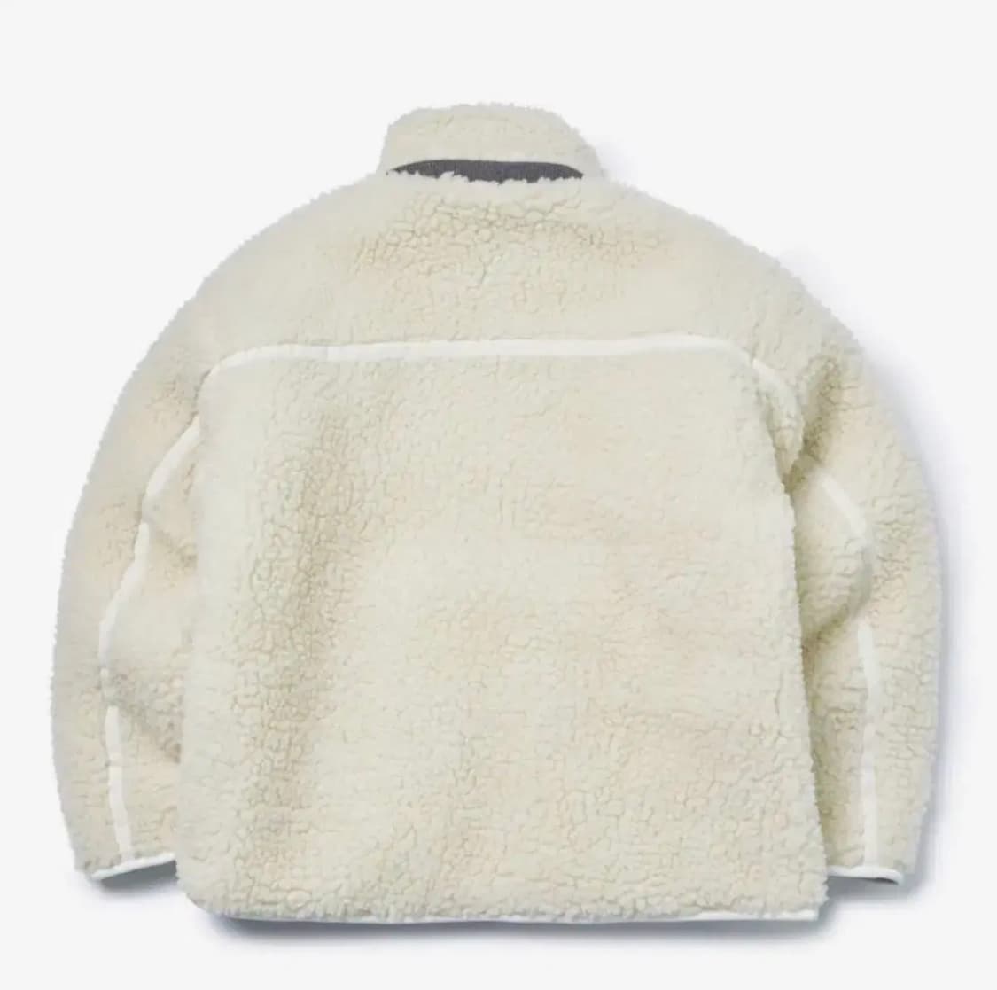 [새제품/L] 가먼츠팹 Flower Crochet Sherpa Jacke 상품이미지2