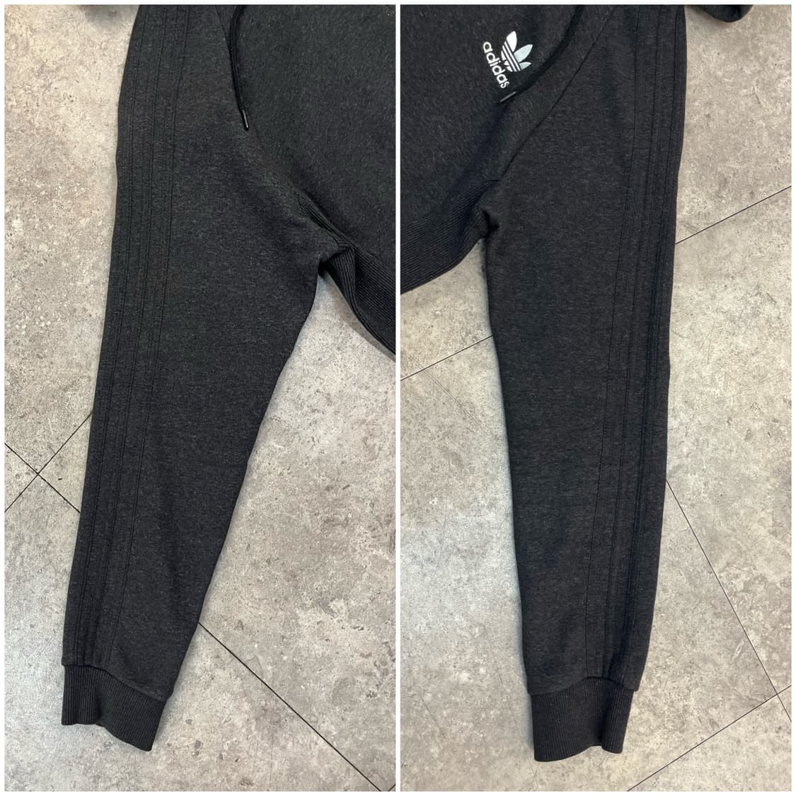 아디다스 기모 투웨이 후드집업 차콜 #csz2855 상품이미지7