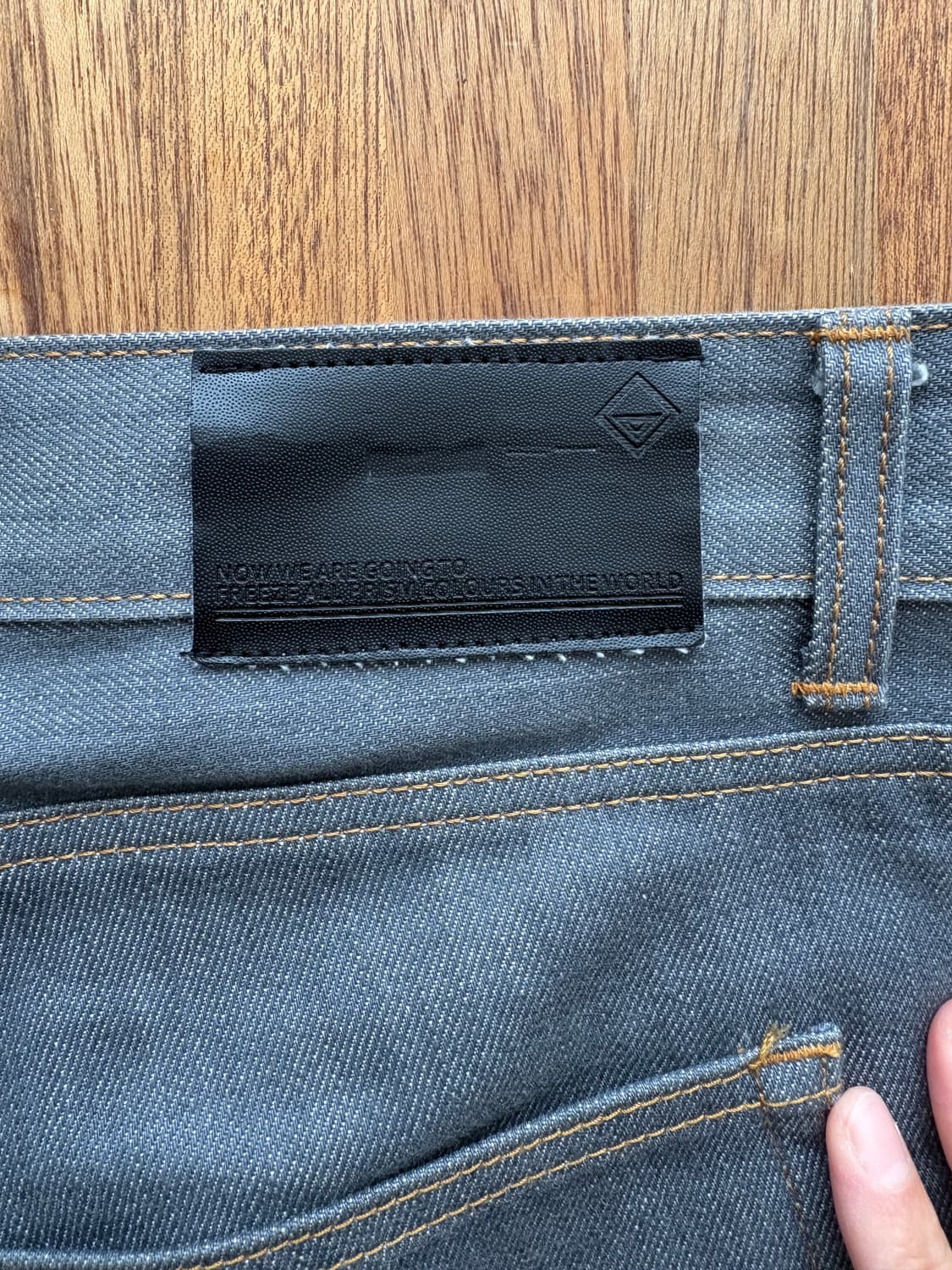 일본 쿠로키 데님 프리즘웍스 셀비지 상품이미지5