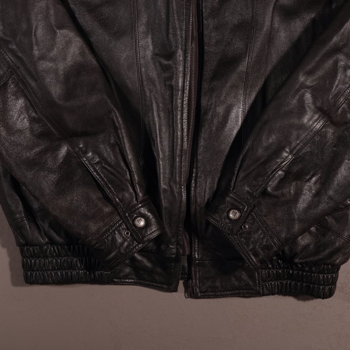 90s 빈티지 레더 봄버자켓 상품이미지3