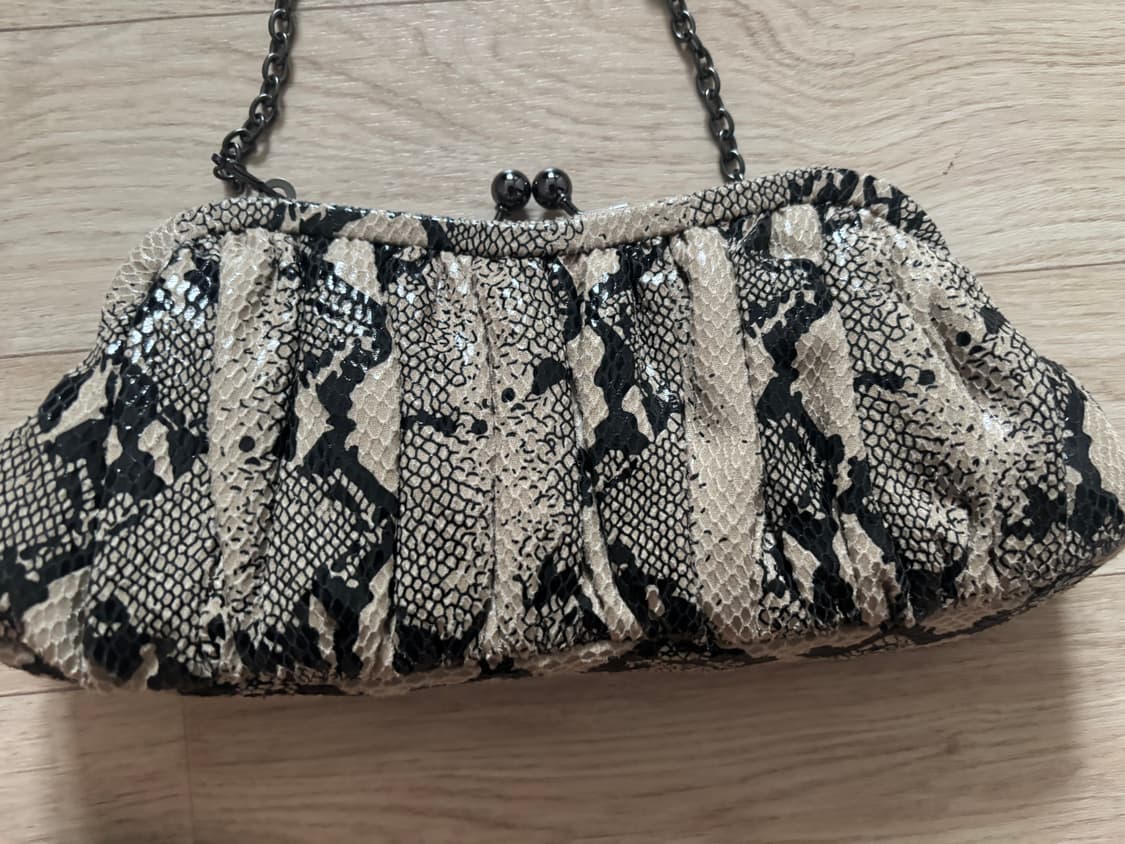 일본풍 빈티지 뱀피 가방 상품이미지3