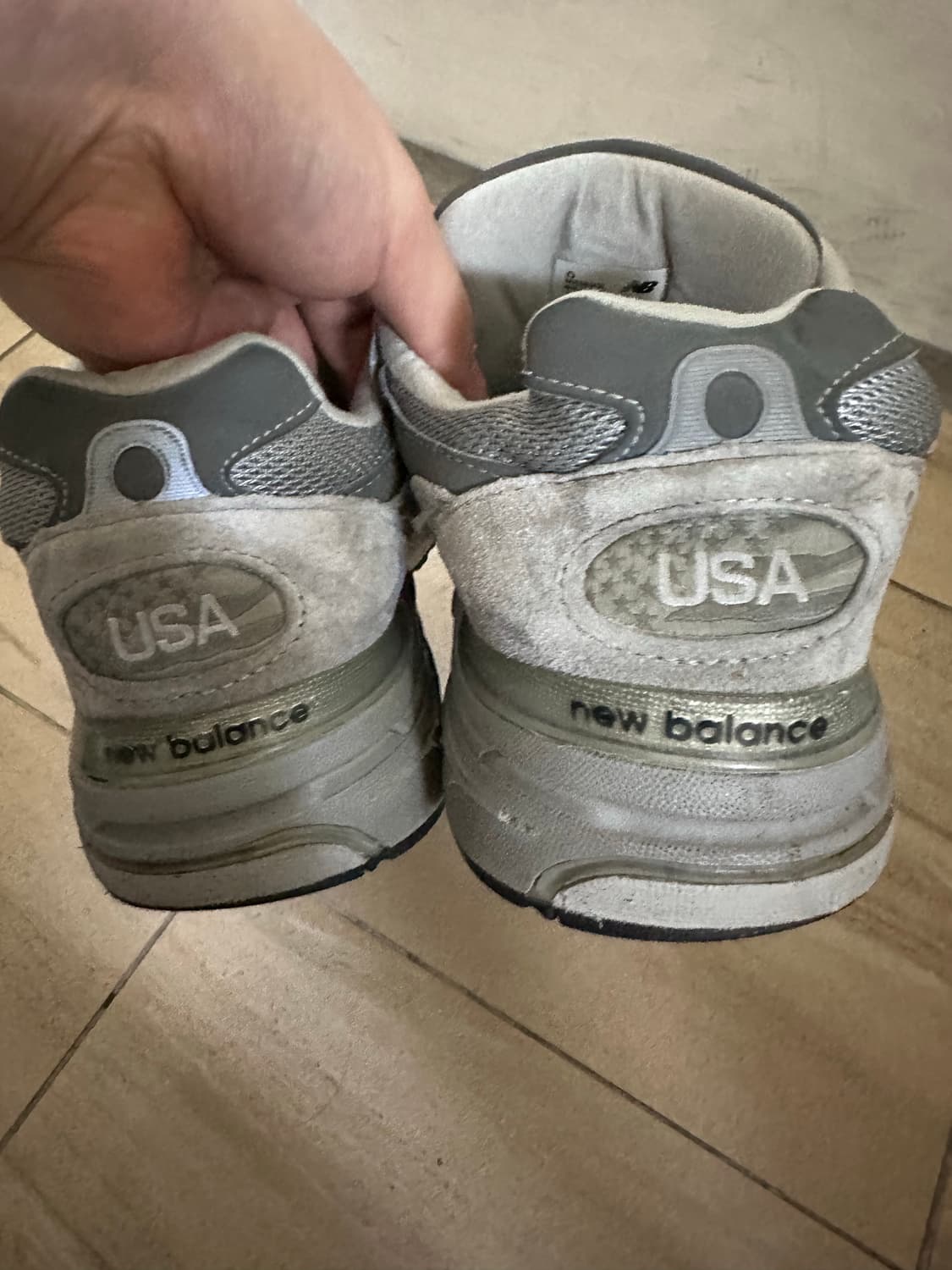 (260) 뉴발란스 993 그레이 Made in USA D 스탠다드 상품이미지4